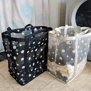 大容量网纱可折叠脏衣篓Dirty basket mesh bag manufacturer