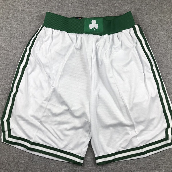 Celtic green white ball pants embroidered basketball shorts CLETIC basketball pants shorts
