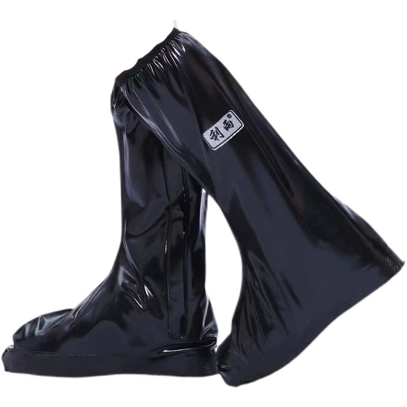 Водонепроницаемый чехол для обуви, нескользящий, утолщенный, износостойкий, устойчивый к пустыне, чехол для мужских и женских сапог с высоким зазубринами для верховой езды, снегостойкий, непромокаемый чехол для обуви