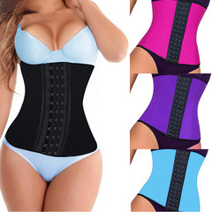 European and American cross-border ladies yoga fitness three-button adjustable body-shaping corset wholesale