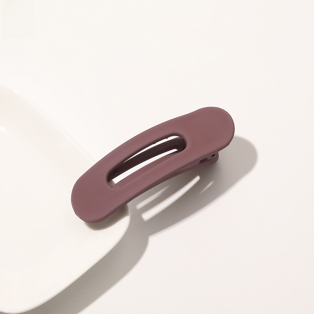 Qiyue matt värvi küljeklamber suur juuksenõel pesu näoklamber küljeklamber lihtne tukk juuksenõel pardilindiga peakate_voghion.com