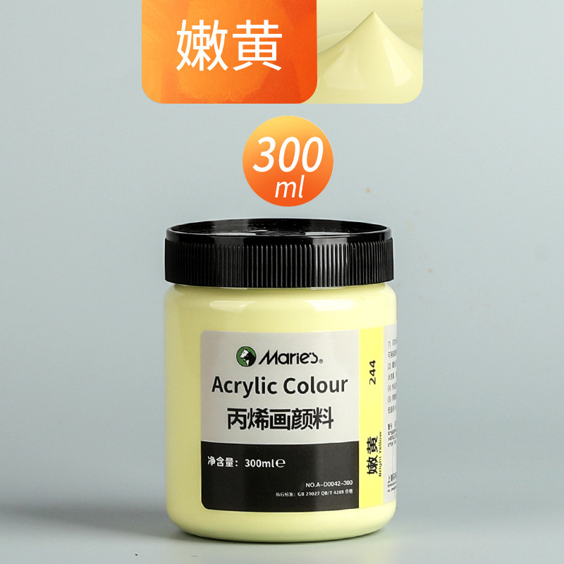 Malee conjunto de pinturas de propileno pintado