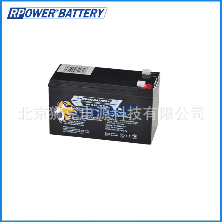 德国RPOWER-BATTERY蓄电池VDS 12-7.0（12V7AH）