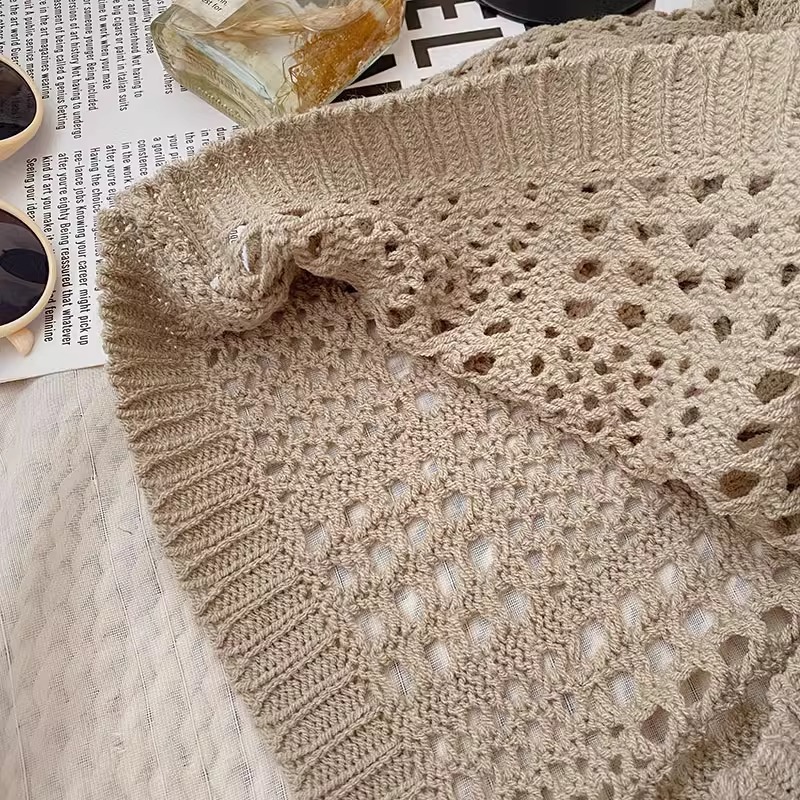 Design knitted vest