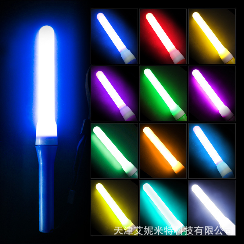 Ll蛍光棒光絵棒wota芸魔改アップグレード版高亮電子棒コンサート応援棒代理|undefined