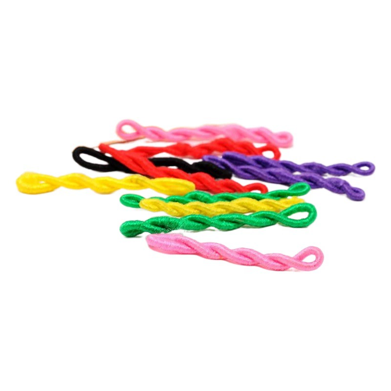 Яркие радужные ленты для волос Кондитерские ленты для волос