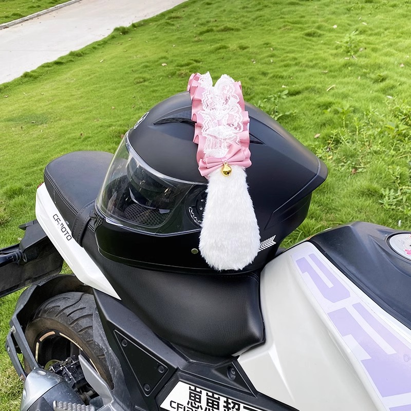 Cinnamoroll Headband Helmet Decoration Motorcycle Helmet Accessories