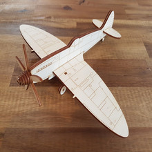 3D木制拼装飞机模型 DIY创意儿童礼物立体拼装飞机玩具模型