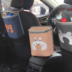 New Car Insulated Storage Bag, Kartoon Car Ice Pack, Seat Back Insulation Bag, Car Seat Back Storage Box