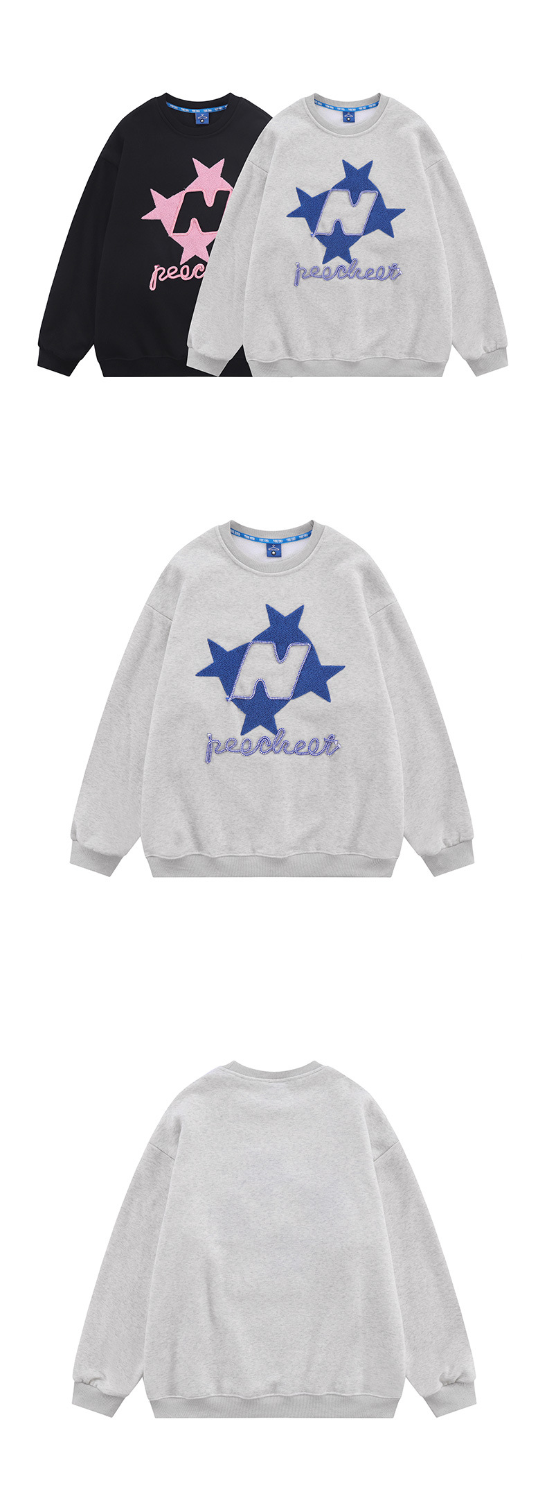 Embroidered Pullover Sweater