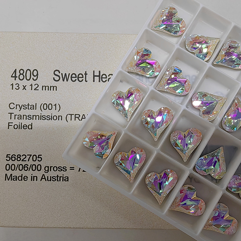 001TRAN 화이트 로즈 골드 (13*12mm)