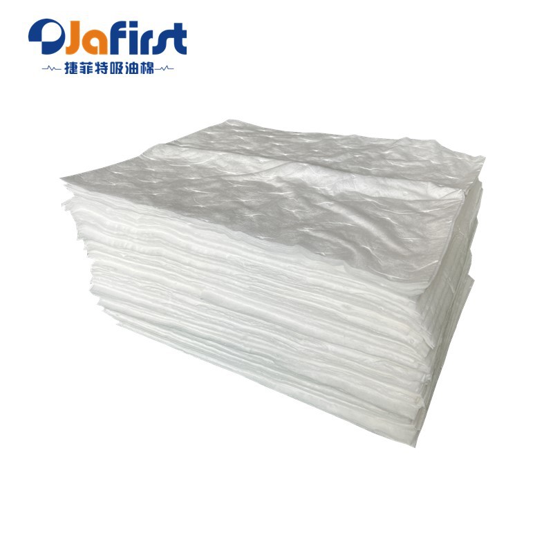 捷菲特GX35040高效吸油垫100片/箱 压点吸油片500X400X3MM吸油毡