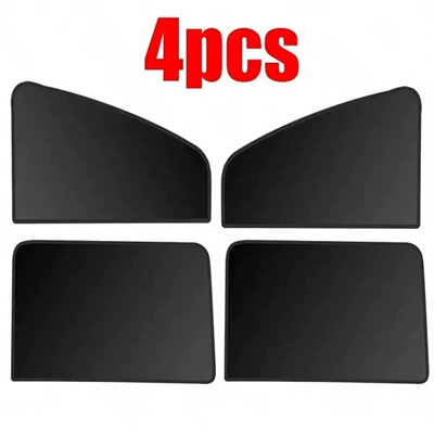 Car curtains | Cloth Cover, Sunshade Shield, Laser Side - vinyl-blackout-four-piece-set