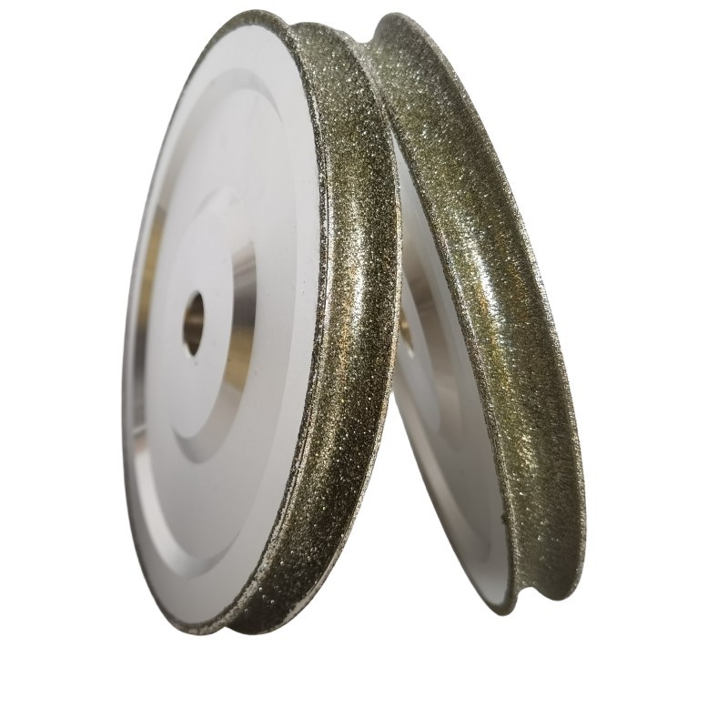 把兄弟金刚石圆珠砂轮凹槽面定型砂轮玉石玛瑙水磨机机成型轮