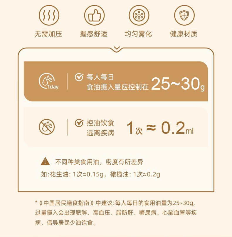 Oil spray bottle for home kitchen air fryer high-pressure oil spray bottle spray mist edible oil thickened spray bottle oil tank