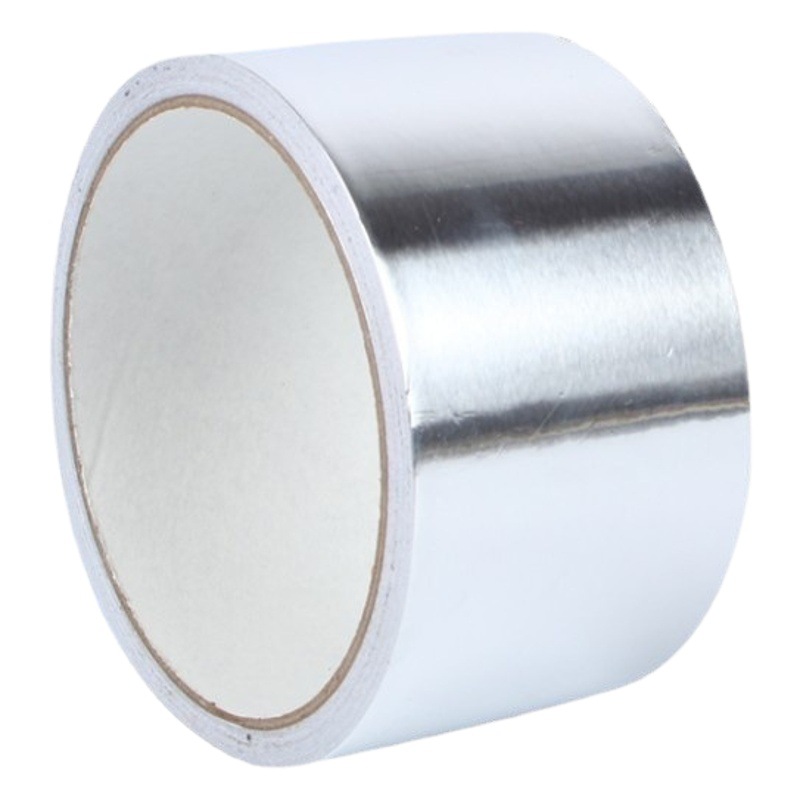 Los fabricantes suministran cinta de papel de aluminio de alta temperatura cinta de aislamiento térmico cinta de piso autoadhesiva sello de tubería reparación de fugas cinta de papel de estaño impermeable