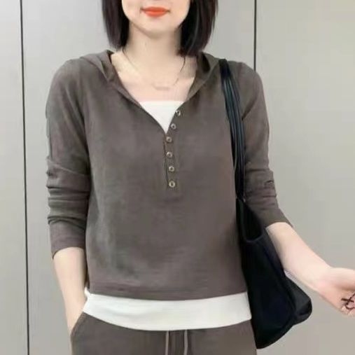 套装小众春秋2025百搭卫衣时尚韩版新款装女洋气休闲假两件套女装|undefined
