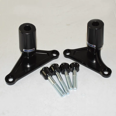 Suzuki KATANA GSX-S 950 1000 Engine Hood Anti-fall Block Body Protective Glue (Motorcycle frame) - black