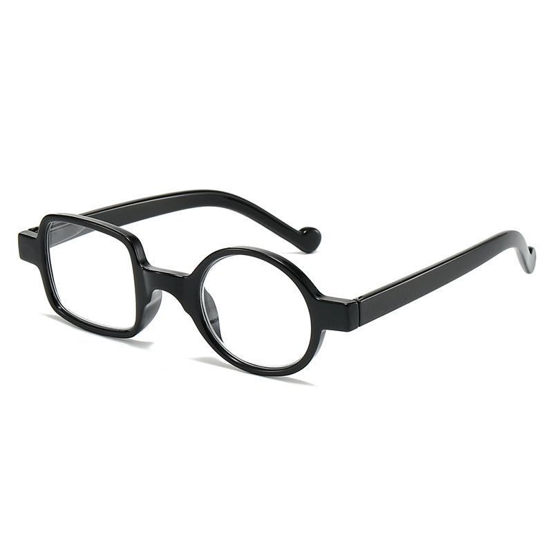 新しい高品質の小さなフレームの老眼鏡、シンプルな正方形と四角いフレーム、ユニセックスの高齢者用メガネ、軽量で持ち運び可能な読書用メガネ|undefined