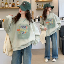 女童秋款套装2025新款洋气时髦运动服中大童装春秋款休闲两件套潮