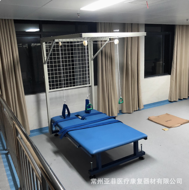機能牽引網棚ベッド付き足関節リハビリ上肢関節活動度作業牽引筋力リハビリ|undefined