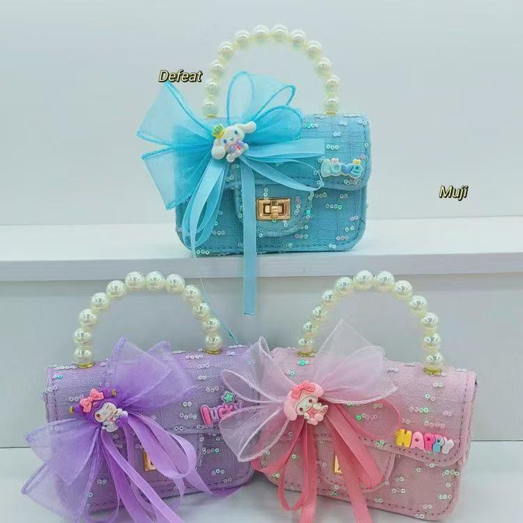 Nuevo bolso para niños niñas nuevo estilo princesa Elsa bolso de mano mochila helado de moda flash bolso lotes