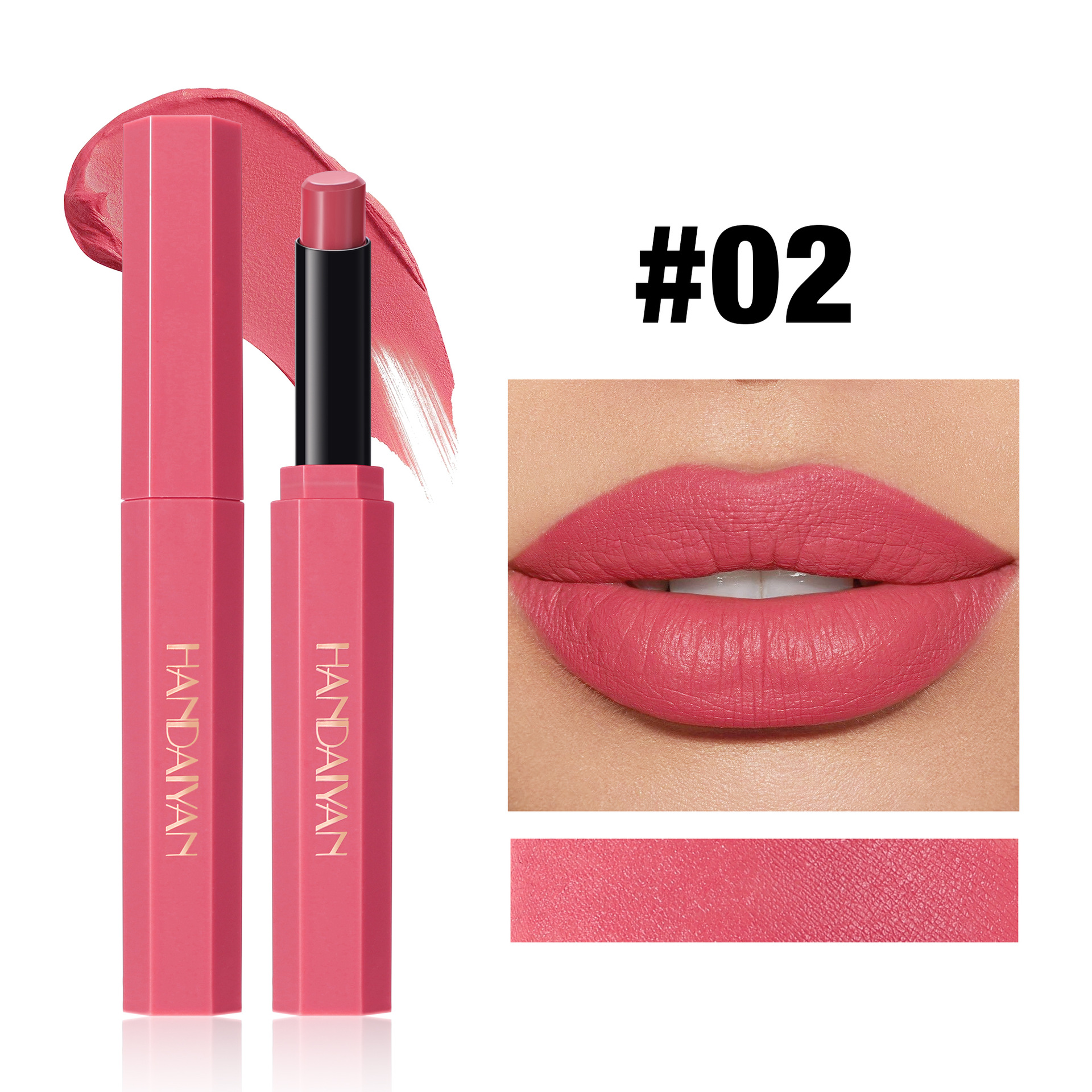 Transfronterizo maquillaje de labios HANDAIYAN Xiyin TK especial para lápiz labial mate portátil simple 6 lápiz labial niebla