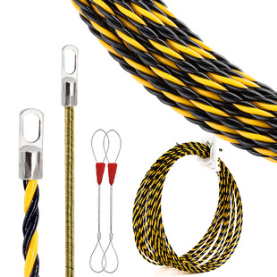 5-50M Pull Wire Penetrator Lead Tool Three-strand Threader Electrician Threader Cable Wall Threader God
