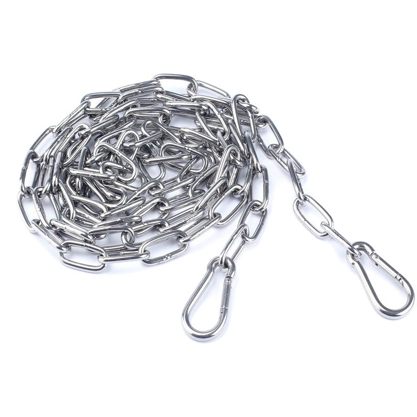 Веревка для белья из нержавеющей стали 304, ветрозащитная и нержавеющая, утолщенная веревка для одеяла, крутой артефакт для одежды, сушилка для одежды, трос, железная цепь