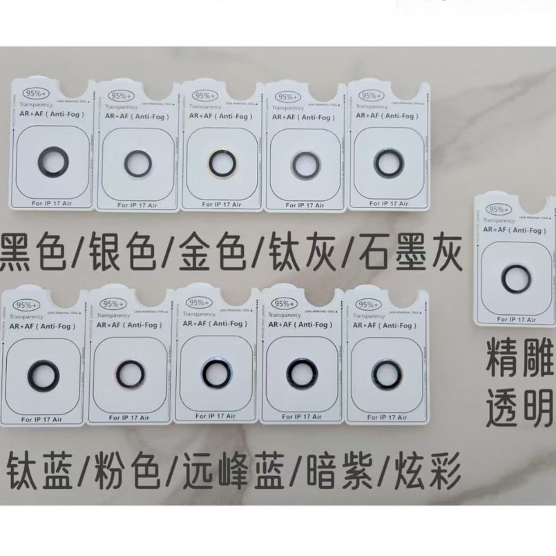 Aplicable a Apple 17promax película de lente iphone 16 Pro posicionamiento segundo pegado ojo de halcón AR + AF película de lente original