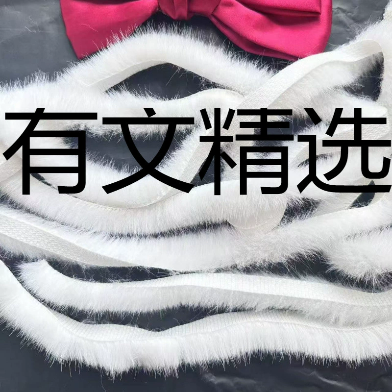 Youwen Selection 1cm полосок из искусственных волос норки, материалы ручной работы «сделай сам»