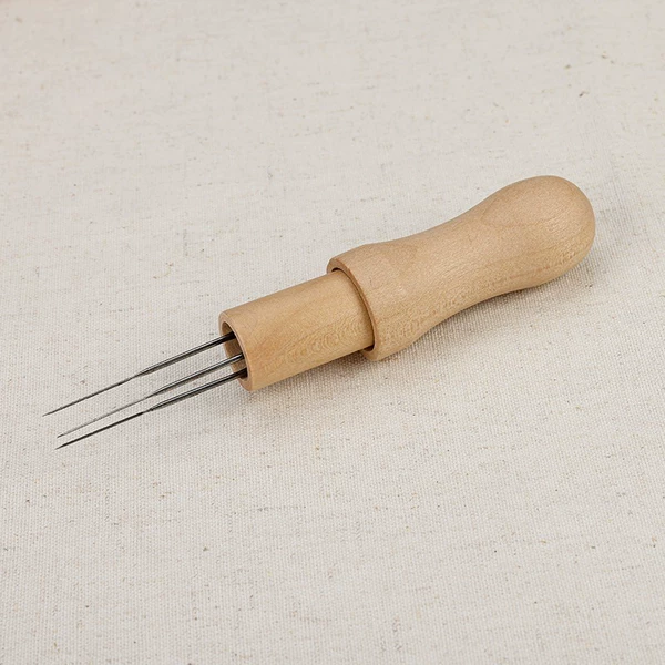 Three-piece wooden needles [1]