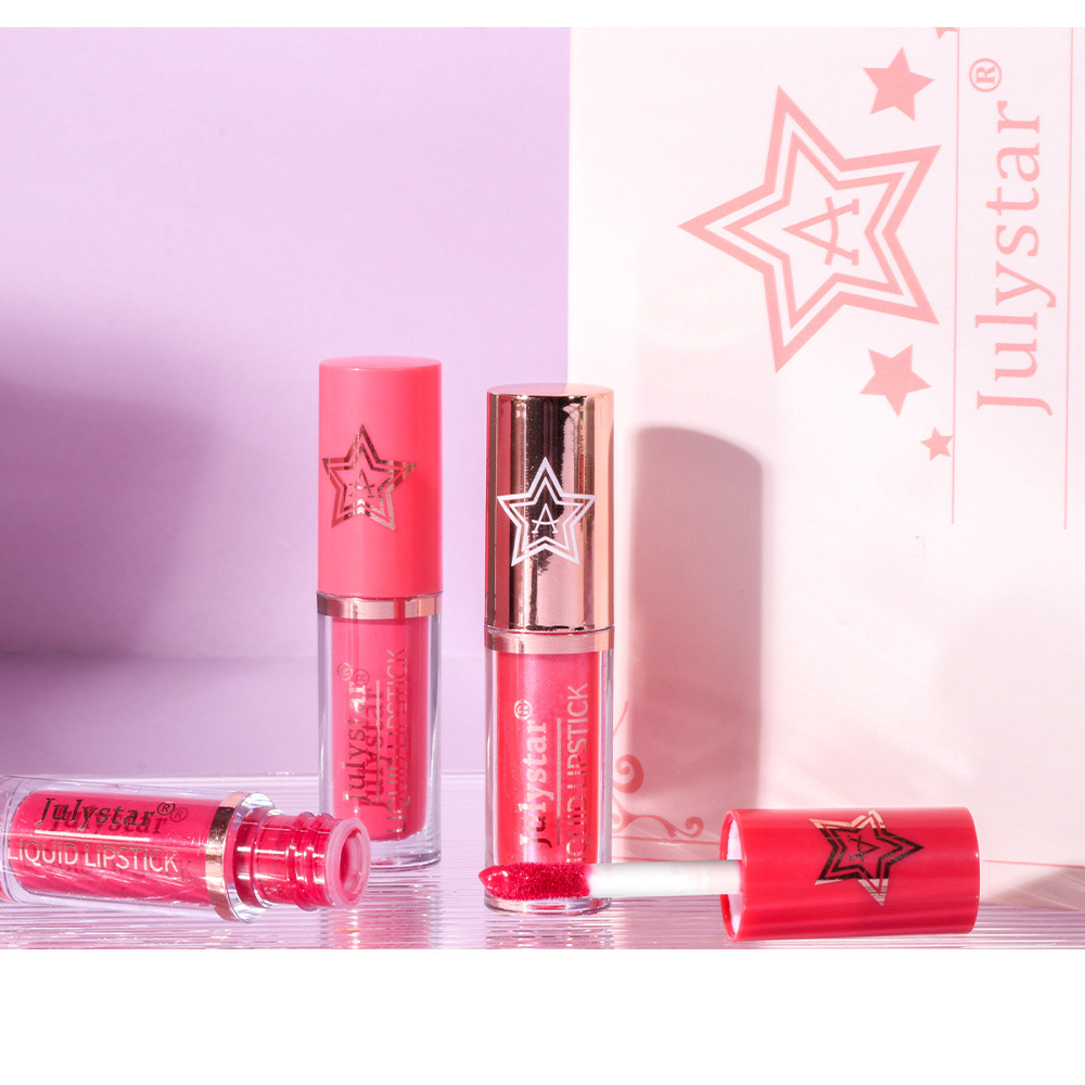 Cross-border makeup lip and cheek dual-use matte lip gloss set, natural, long-lasting, non-fading, non-stick to cups, matte lipstick wholesale undefined