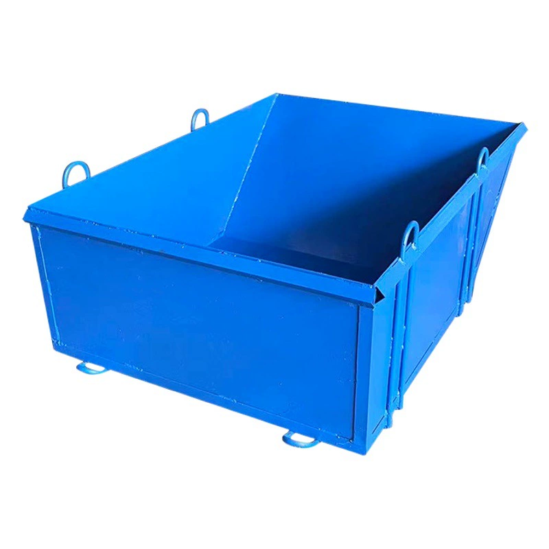 Бетонный строительный раствор Квадратный кирпичный ковшов Строительная техника Башенный кран Квадратный бункер плоский рот квадратной строительной площадки