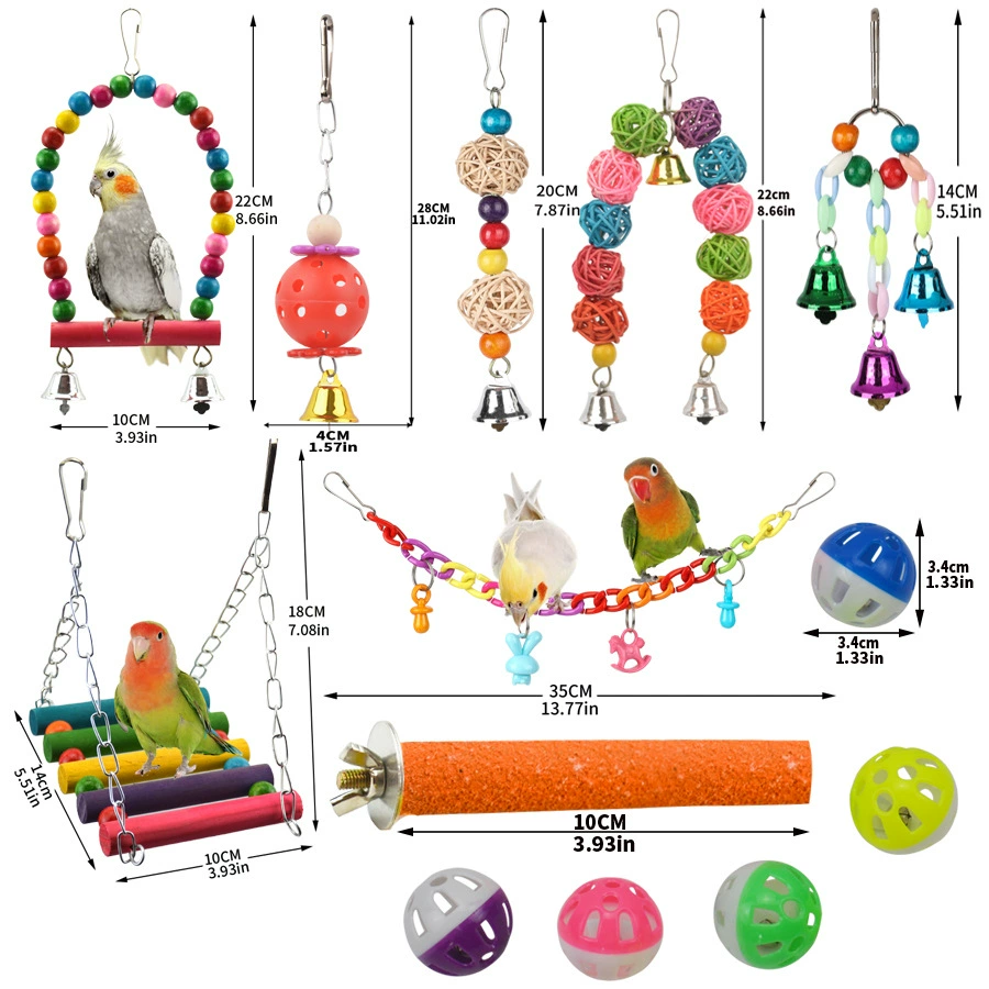 Игрушка, набор, качели, 13 предметов, можно укусить, 310 г
