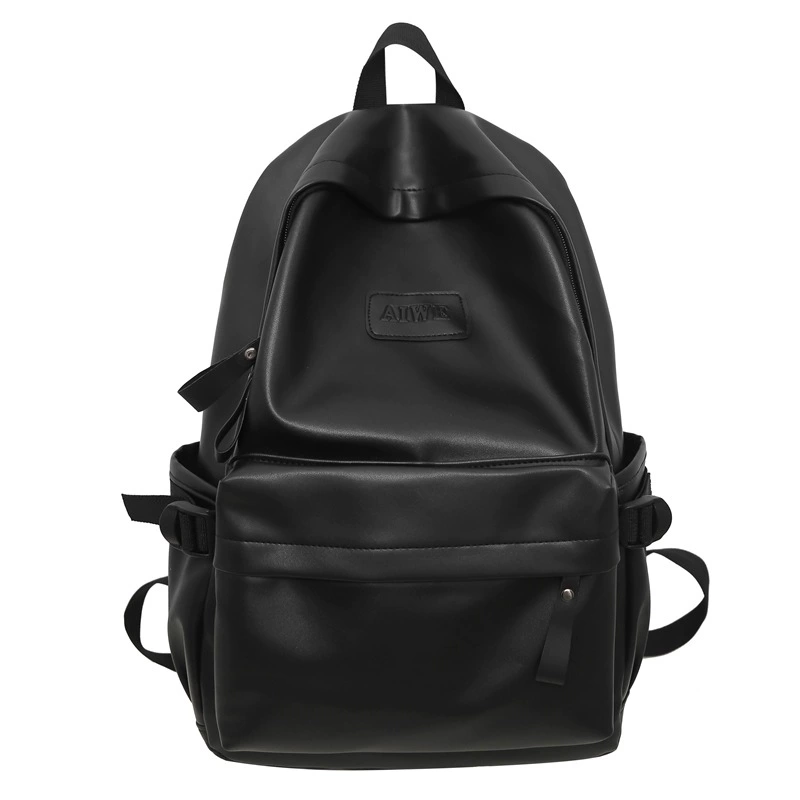 Polyurethane school bag, backpack for leisure one shoulder, 2023, Korean style