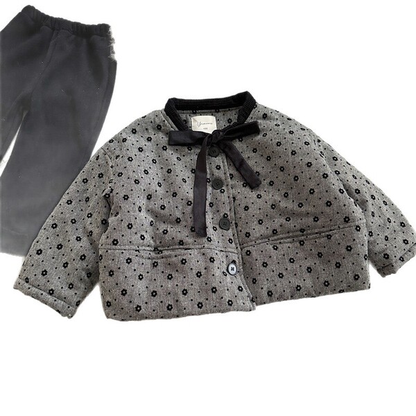 Winter children's quilted long-sleeve