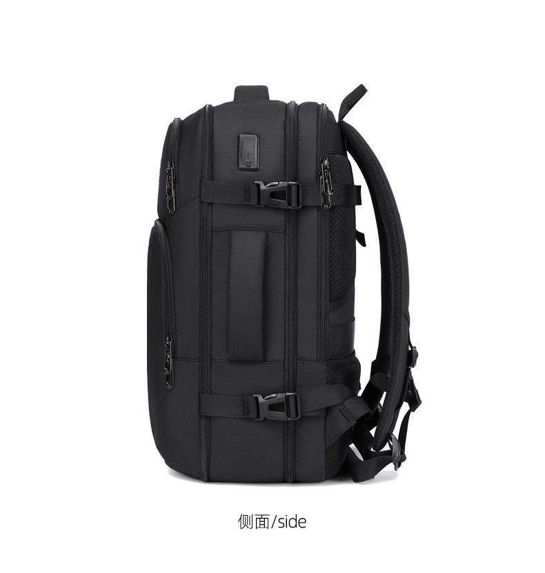 Erweiterbar Rucksack Geschäft Pendeln Dienstreisen großes Fassungsvermögen multifunktional Nass-Trocken-Trennung Freizeit Reisen Laptop-Rucksack