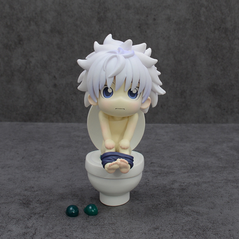 Anime Full Hunter Magnetic Kagebou Toilet Scene Slippers Gk Figure Ornament Model Toy Wholesale