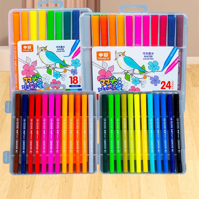 Procesamiento especial Aprendizaje Pintura Gran Smash Fight Herramientas de pintura Estudiantes Aprendizaje Suministros de arte Bolígrafos de acuarela Marcadores