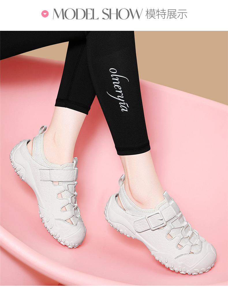 Dép sandal nữ đế dày quai dệt kiểu La Mã, gót thấp 2-5 cm — JST 7173 gót lạc đà cao 2, JST 1988 gót đen cao 3.5, JST 1988 trà sữa gót cao 3.5, JST 7189 gót vàng cao 3 chi tiết 13