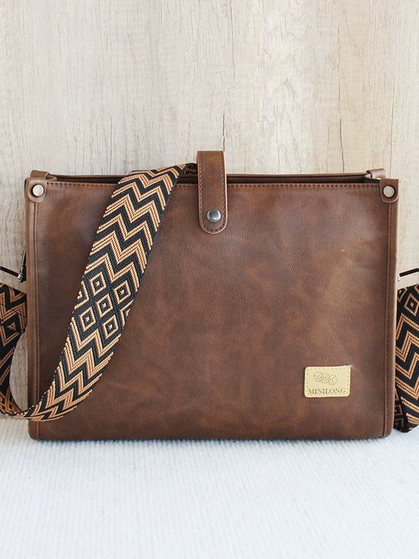 Capacious bag strap for leisure, trend one-shoulder bag, high-quality style, Japanese and Korean