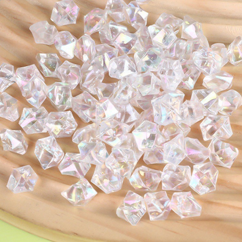 Color ice children's toys gem wholesale diy handmade accessories jewelry doll machine mini blind box crushed ice
