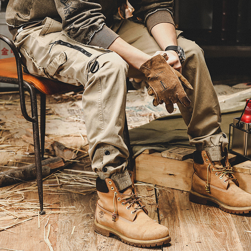 American Retro Workwear Pants for Men, Autumn 2026 New Model, Functional Urban Outdoor Commuting Mountain-Style Tactical Casual Pants