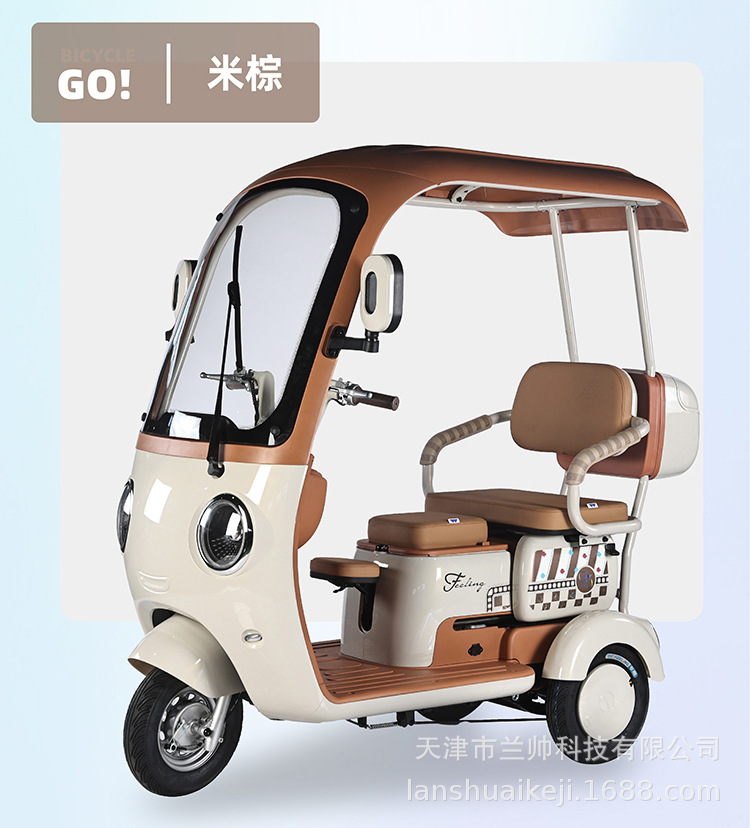 New National Standard Electric Leisure Tricycle Small Vehicle for Kids