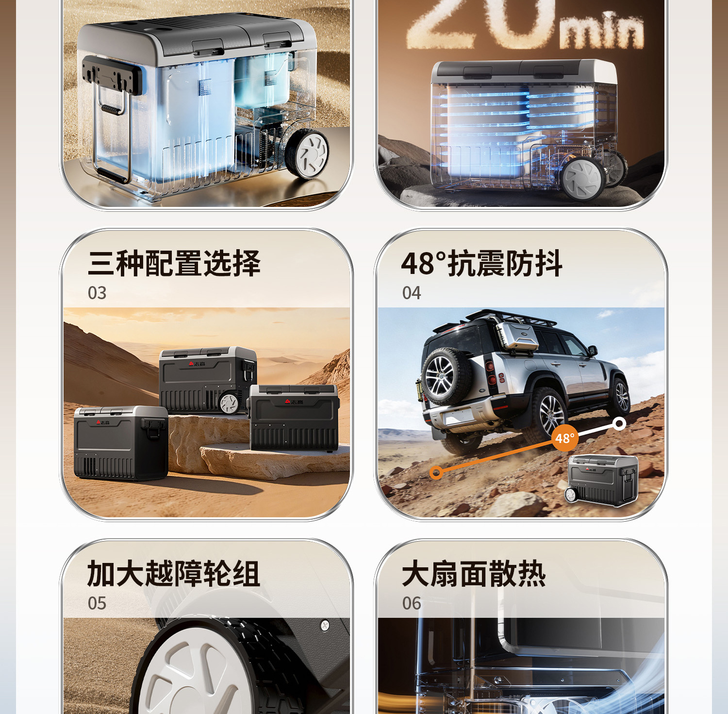 Chigo Car Refrigerator Compressor Cooling System 12V24V220V Dual-Use for Car and Home, Special Refrigerator for Refrigeration and Freezing in Trucks
