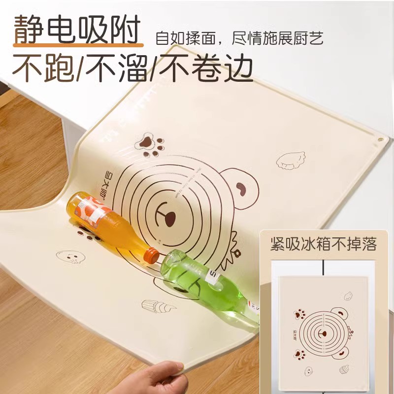 Ventas directas de fábrica Ma Dashuai almohadilla para amasar de silicona antiadherente de calidad alimentaria almohadilla para enrollar gruesa impermeable para el hogar