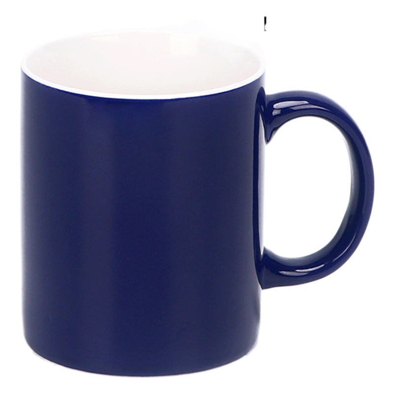 350ml recta taza de leche taza de color europeo Taza de cerámica del hotel impreso LOGO regalo taza