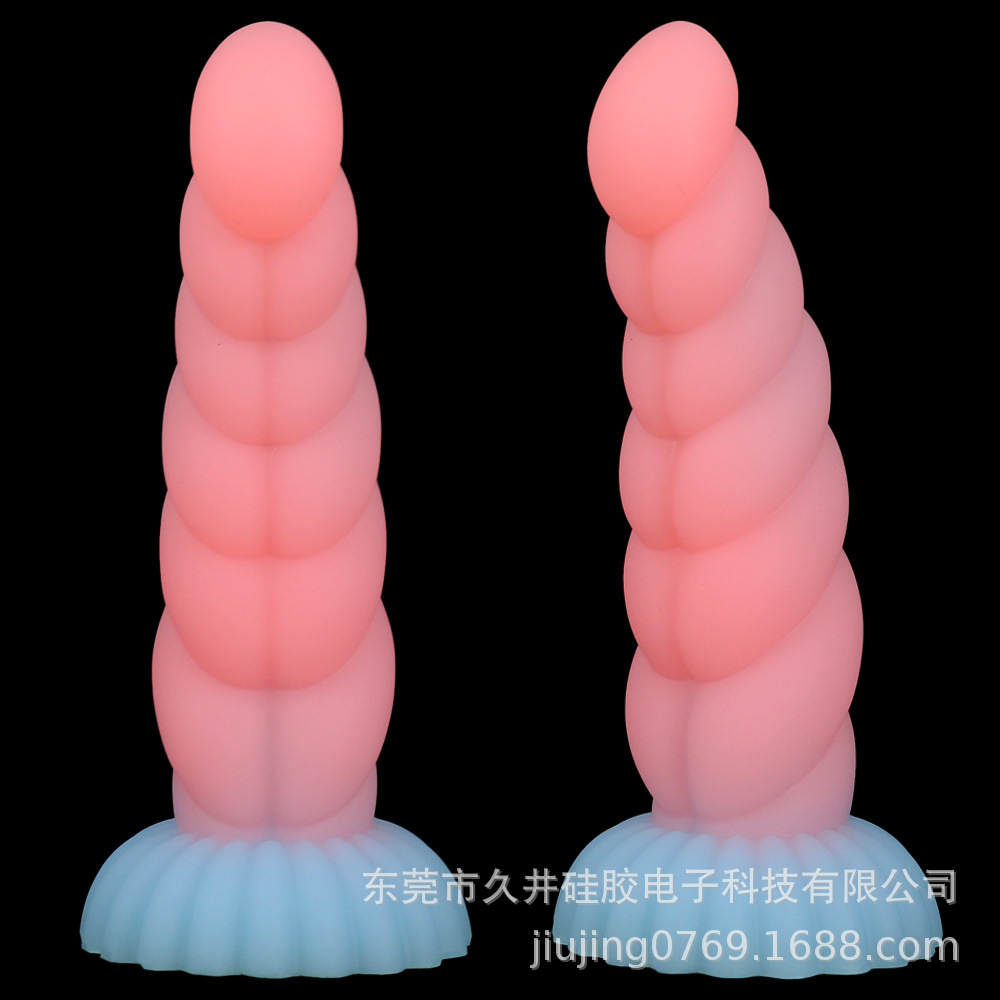 Color de la jalea luminosa pequeña torcedura femenina sexy anal plug out sm juguete adulto suministros back corte estimulación masturbación dispositivo