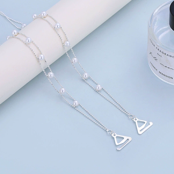 Double row bead chain ball bead hook style
